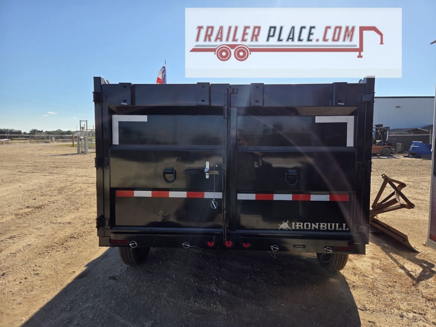 New 2026 IRON BULL 83"X14'x4' 15K DTB DUMP TRAILER