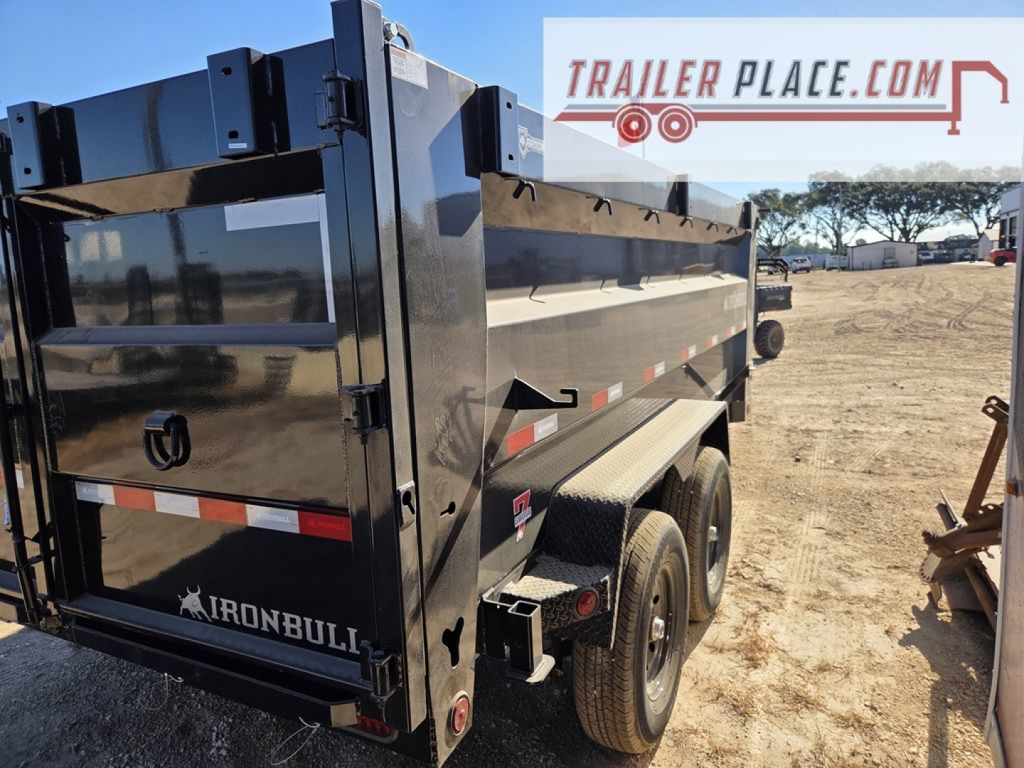 New 2026 IRON BULL 83"X14'x4' 15K DTB DUMP TRAILER