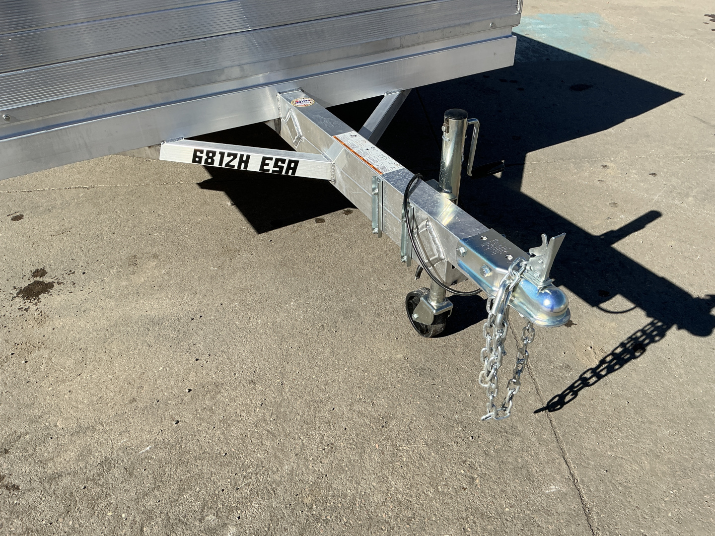 New 2026 Aluma 6812H-ESA-S-TG Utility Trailer