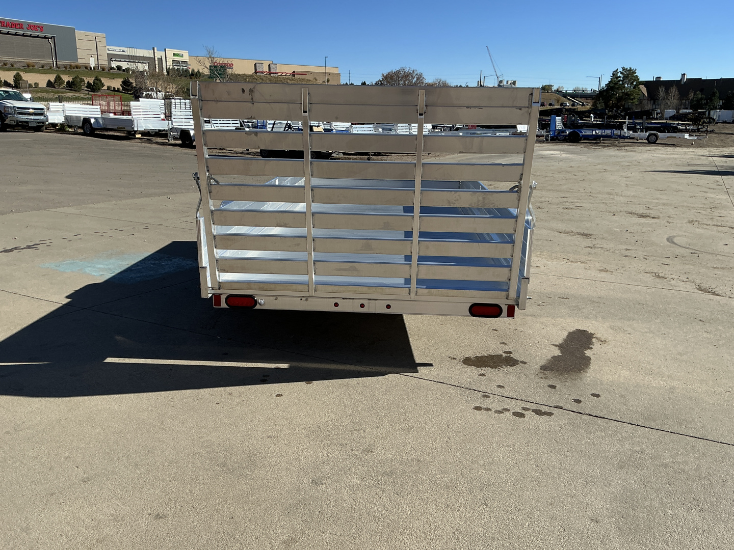New 2026 Aluma 6812H-ESA-S-TG Utility Trailer