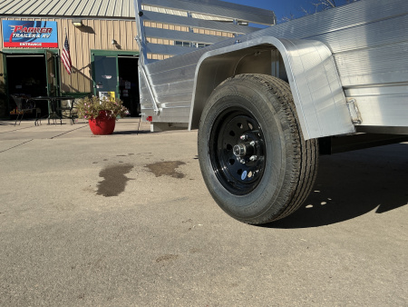 New 2026 Aluma 6812H-ESA-S-TG Utility Trailer