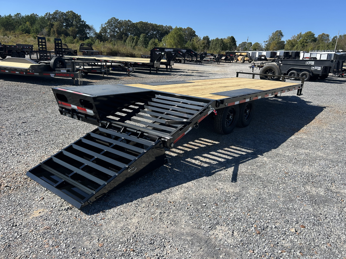 New 2026 MAXXD 102"X24' 15K Flatbed Trailer