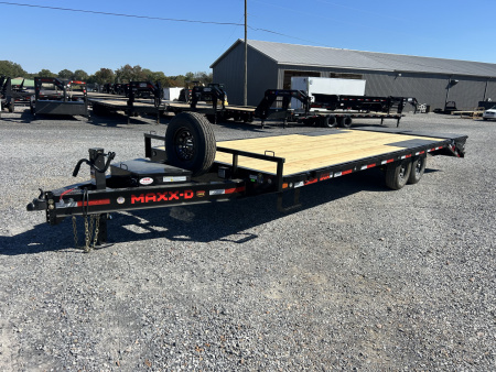 New 2026 MAXXD 102 X24' 15K Flatbed Trailer