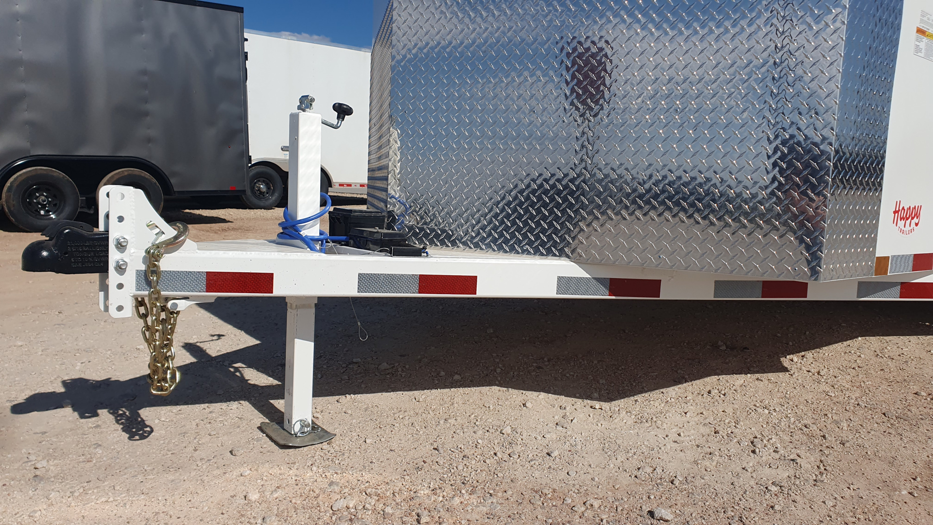 New 2026 Delco 6’8"x16’ BP Steel Enclosed Trailer – E7