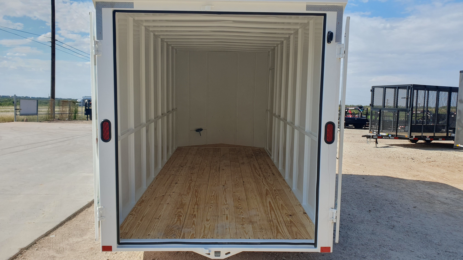 New 2026 Delco 6’8"x16’ BP Steel Enclosed Trailer – E7