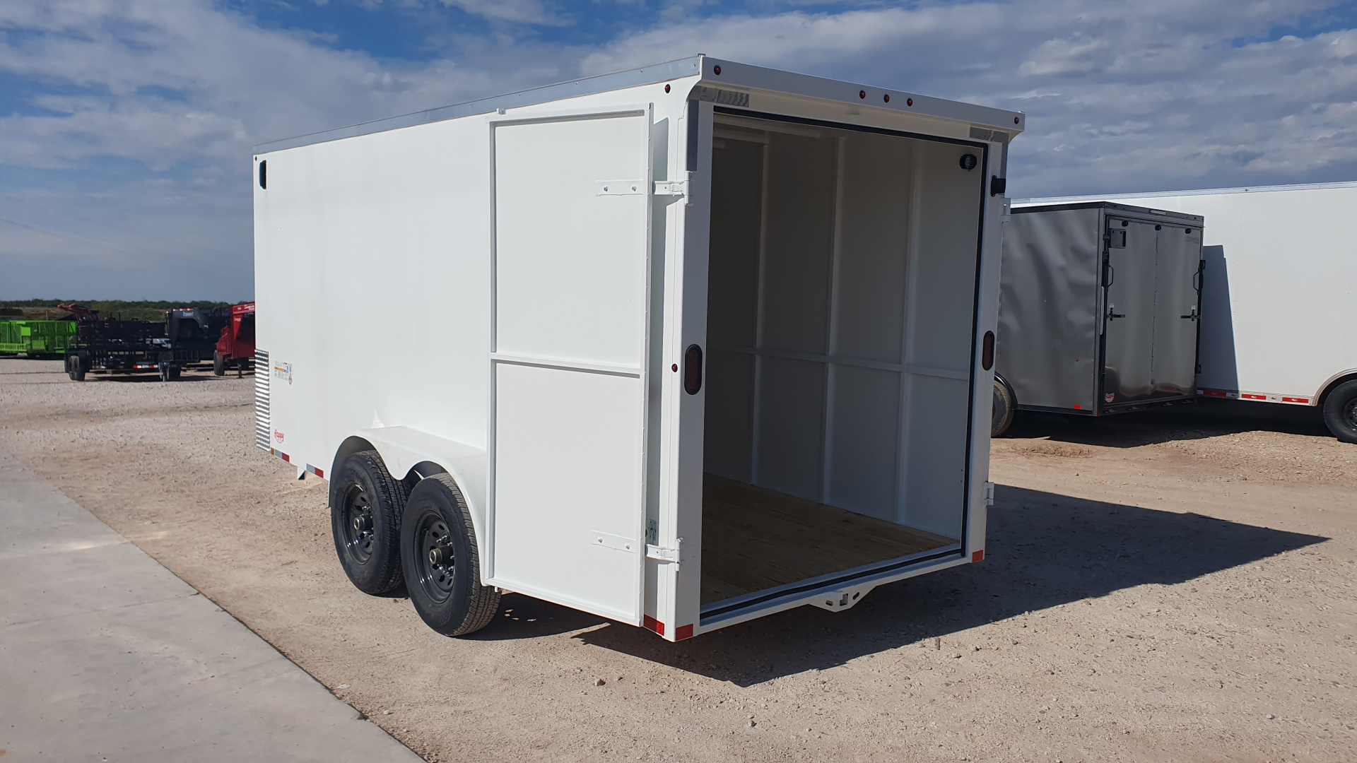 New 2026 Delco 6’8"x16’ BP Steel Enclosed Trailer – E7