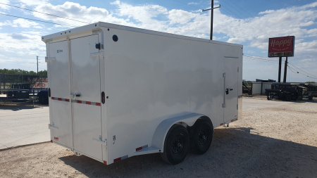 New 2026 Delco 6’8"x16’ BP Steel Enclosed Trailer – E7