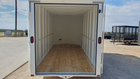 New 2026 Delco 6’8"x16’ BP Steel Enclosed Trailer – E7