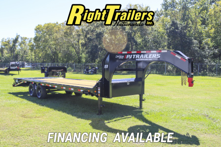 New 2026 8.5x25 PJ Gooseneck Equipment Trailer