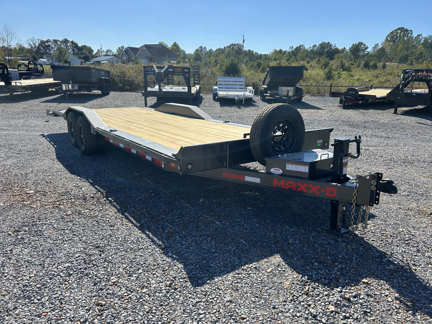 New 2026 MAXXD Equipment Trailer | 102" x 24' | 15K GVWR