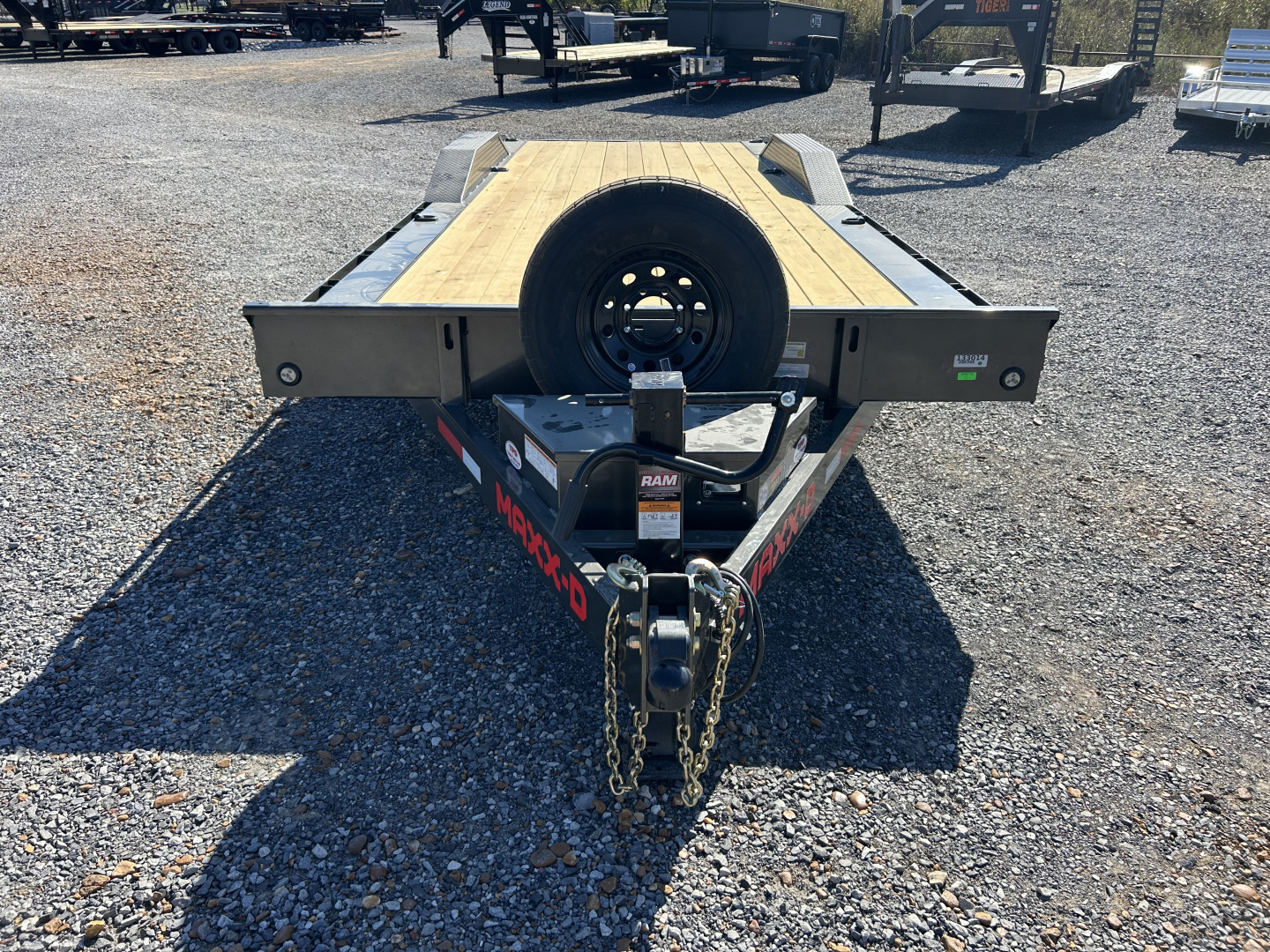 New 2026 MAXXD Equipment Trailer | 102" x 24' | 15K GVWR