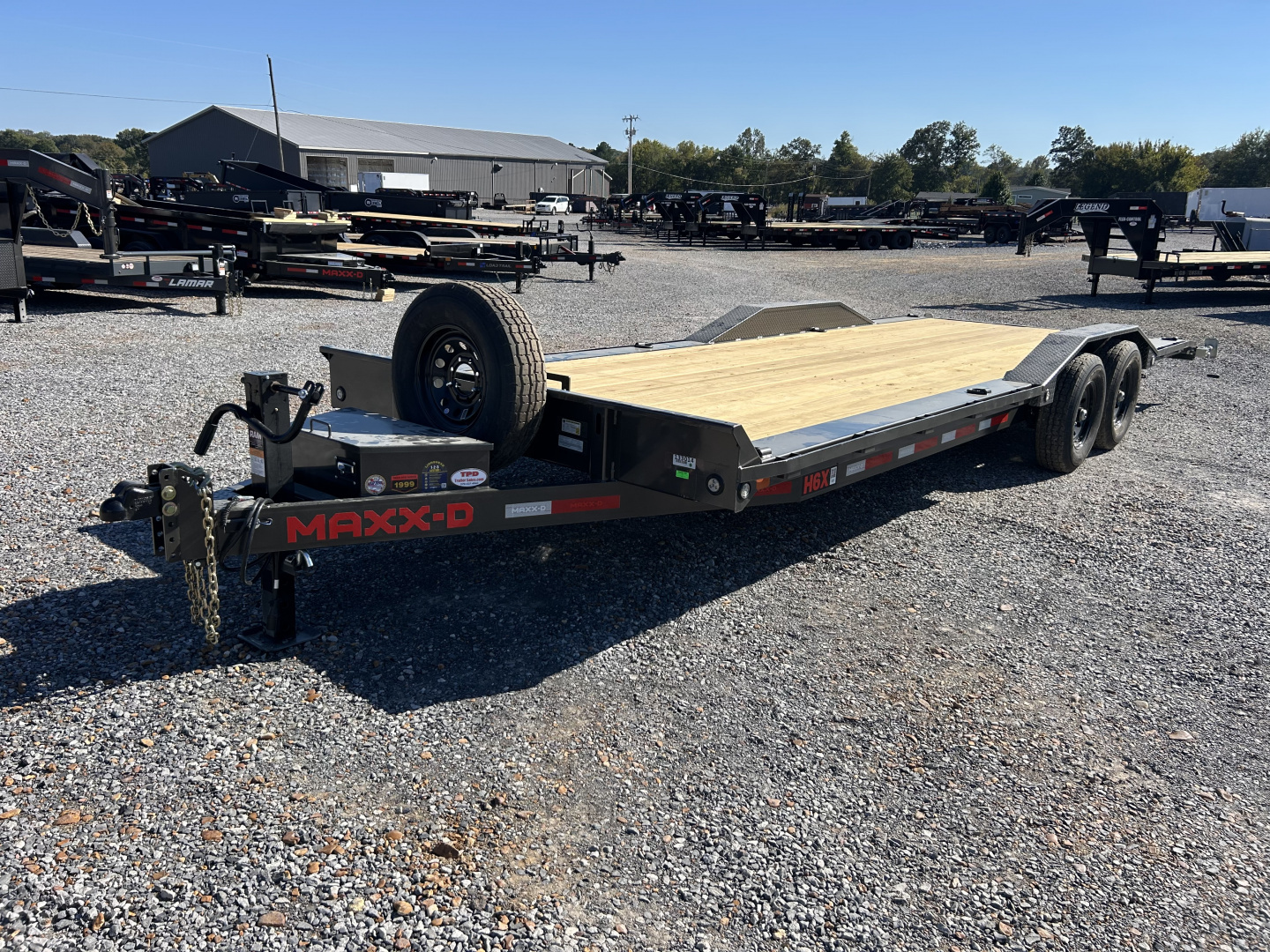 New 2026 MAXXD Equipment Trailer | 102" x 24' | 15K GVWR