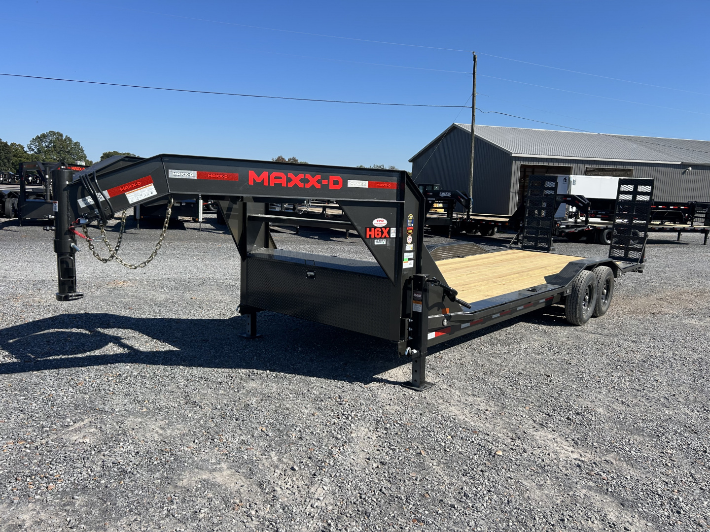 New 2026 MAXXD Equipment Trailer | 102" x 24' | 15.6K GVWR