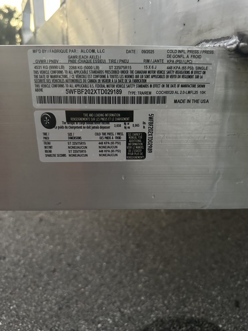 New 2026 CargoPro Trailers 8X20 Aluminum 2.0 10K Car Hauler