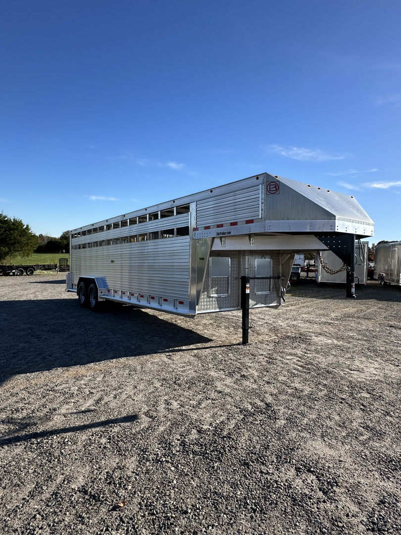 New 2026 Barrett 7.5 X 24 Stock / Stock Trailer