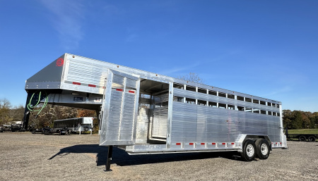 New 2026 Barrett 7.5 X 24 Stock / Stock Trailer