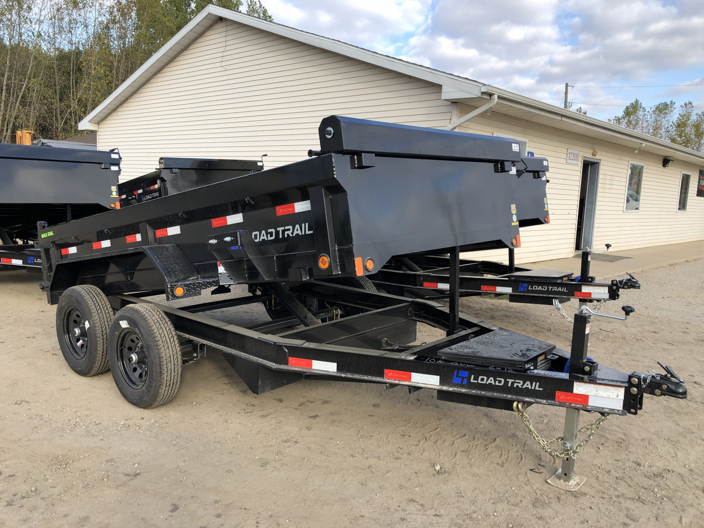 New 2026 Load Trail 6X12 10KW/ TARP KIT AND RAMPS Dump Trailer
