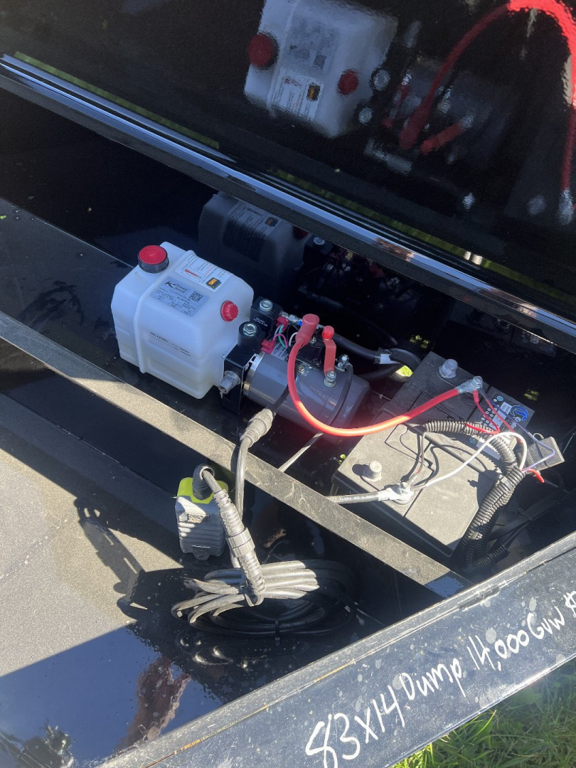 New 2026 Load Trail LOAD TRAIL 83"X14' 14K TRAIL DUMP TRAILER W/ 7GA FLOOR Dump Trailer