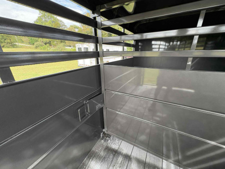 New 2026 Delta Mfg 16' STOCK BUMPER PULL Horse Trailer