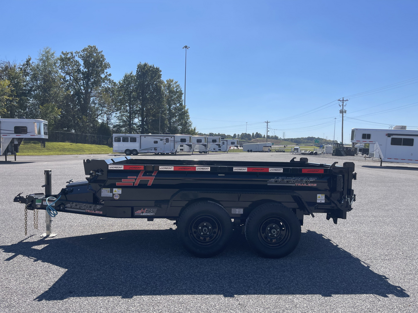 New 2026 Horizon Trailers HZ5 Dump Trailer