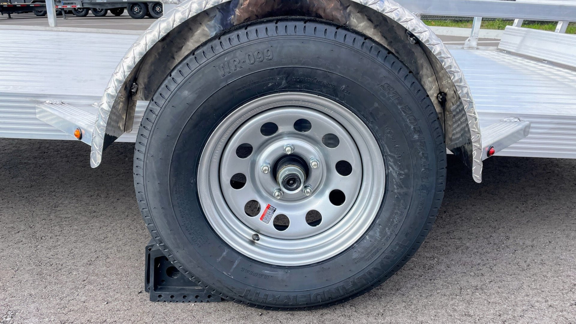 New 76"x 12' Single Axle Aluminum Utility Trailer 3500 (GVWR)