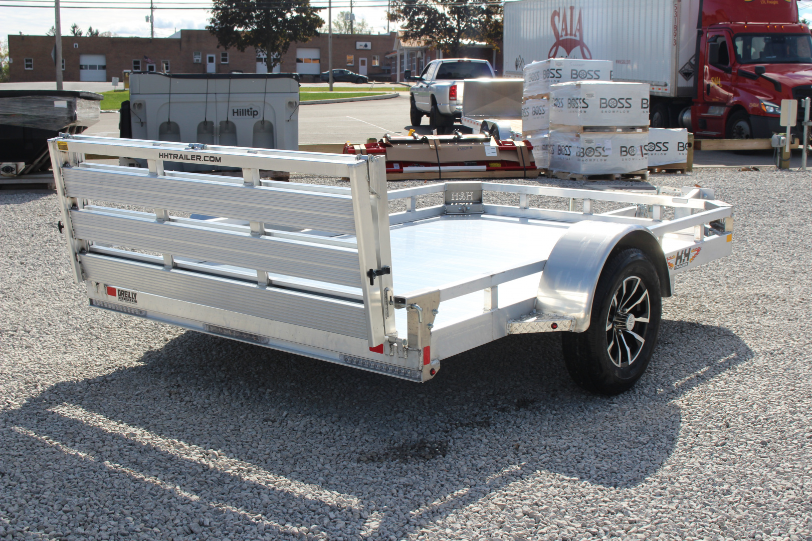 New 2026 H&H Trailers 6.5' x 10' Low Side Utility Trailer - 2990# GVW