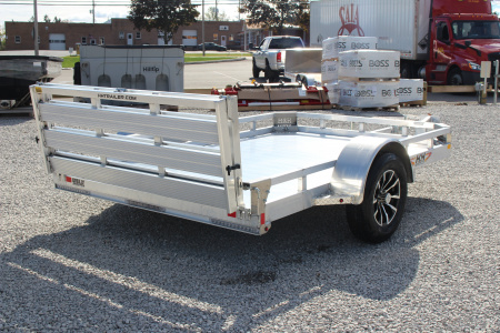New 2026 H&H Trailers 6.5' x 10' Low Side Utility Trailer - 2990# GVW