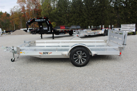 New 2026 H&H Trailers 6.5' x 12' Low Side Utility Trailer - 2990# GVW