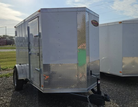 New 2025 Maxwell 5X10 V-Nose Cargo / Enclosed Trailer