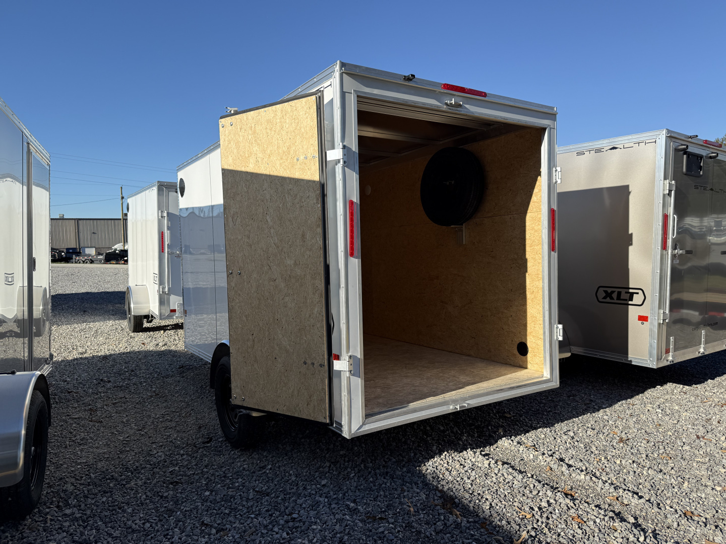 New 2026 ALCOM 6x12 SA RAMP Cargo / Enclosed Trailer