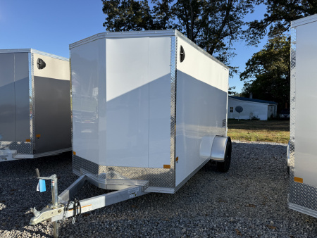 New 2026 ALCOM 6x12 SA RAMP Cargo / Enclosed Trailer