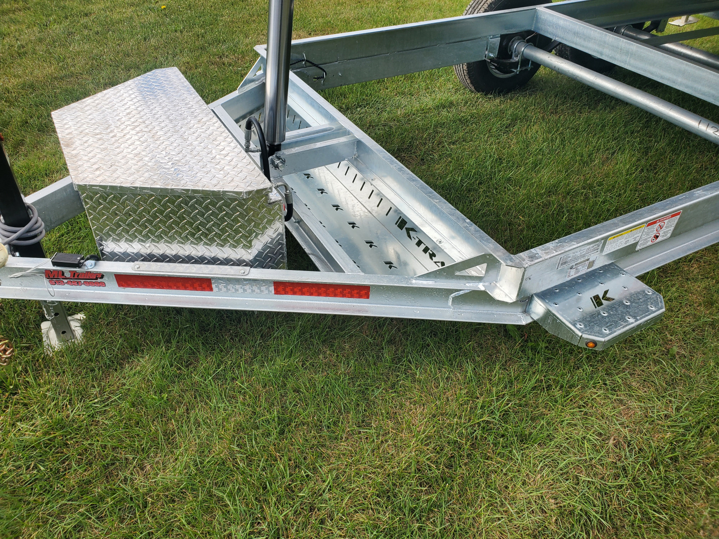 New 2026 K-TRAIL 6x12 dump 5 ton Dump Trailer