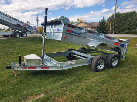 New 2026 K-TRAIL 6x12 dump 5 ton Dump Trailer