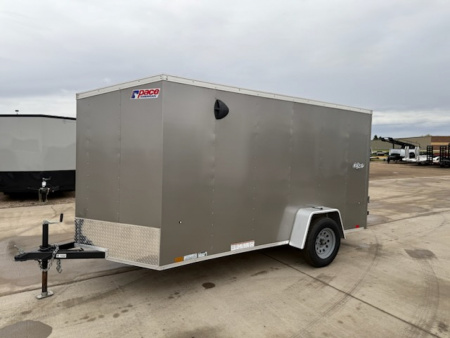 Used 2023 Pace American OB 6 x 12 Outback DLX V-Nose Enclosed Cargo Trailer 3K Cargo / Enclosed Trailer