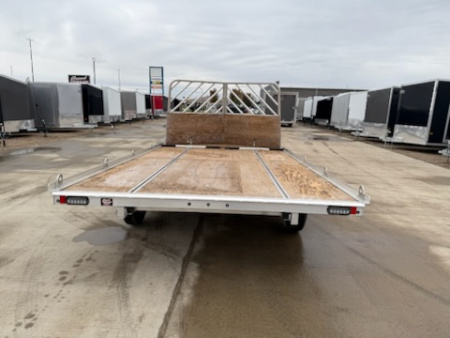 Used 2021 Mission MFS101X14LVBR Snowmobile Trailer