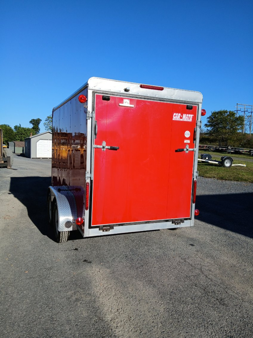Used 2015 Car Mate Enclosed Trailer / 7000 GVWR / 6'x12'