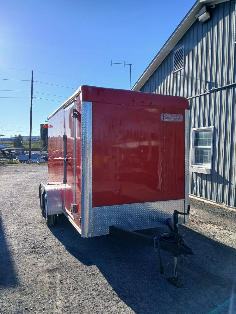 Used 2015 Car Mate Enclosed Trailer / 7000 GVWR / 6'x12'