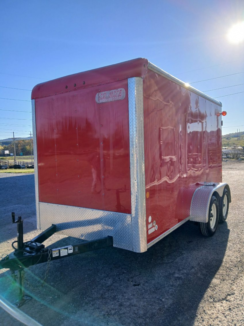 Used 2015 Car Mate Enclosed Trailer / 7000 GVWR / 6'x12'