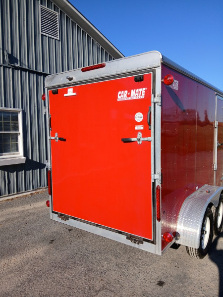 Used 2015 Car Mate Enclosed Trailer / 7000 GVWR / 6'x12'