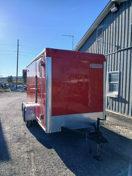 Used 2015 Car Mate Enclosed Trailer / 7000 GVWR / 6'x12'