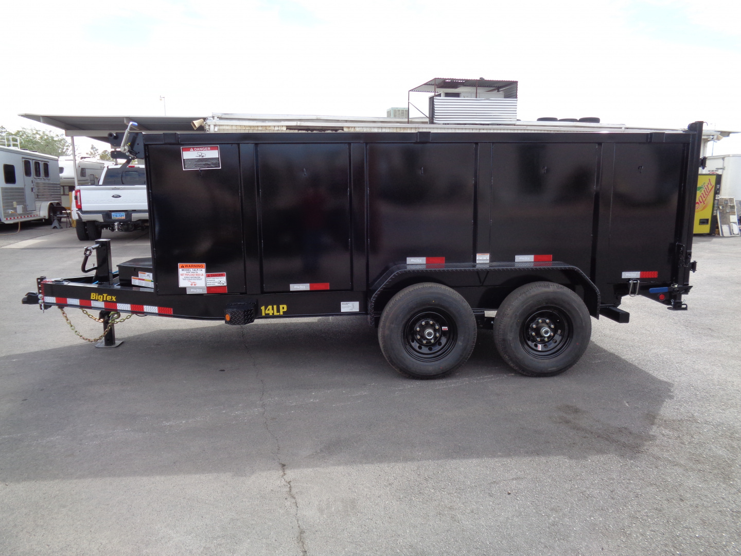 New 2026 Big Tex Trailers * 14LP-14 P4 * 14Ft 4Ft-Side Heavy Duty Ultra Low Profile 14k Dump Trailer