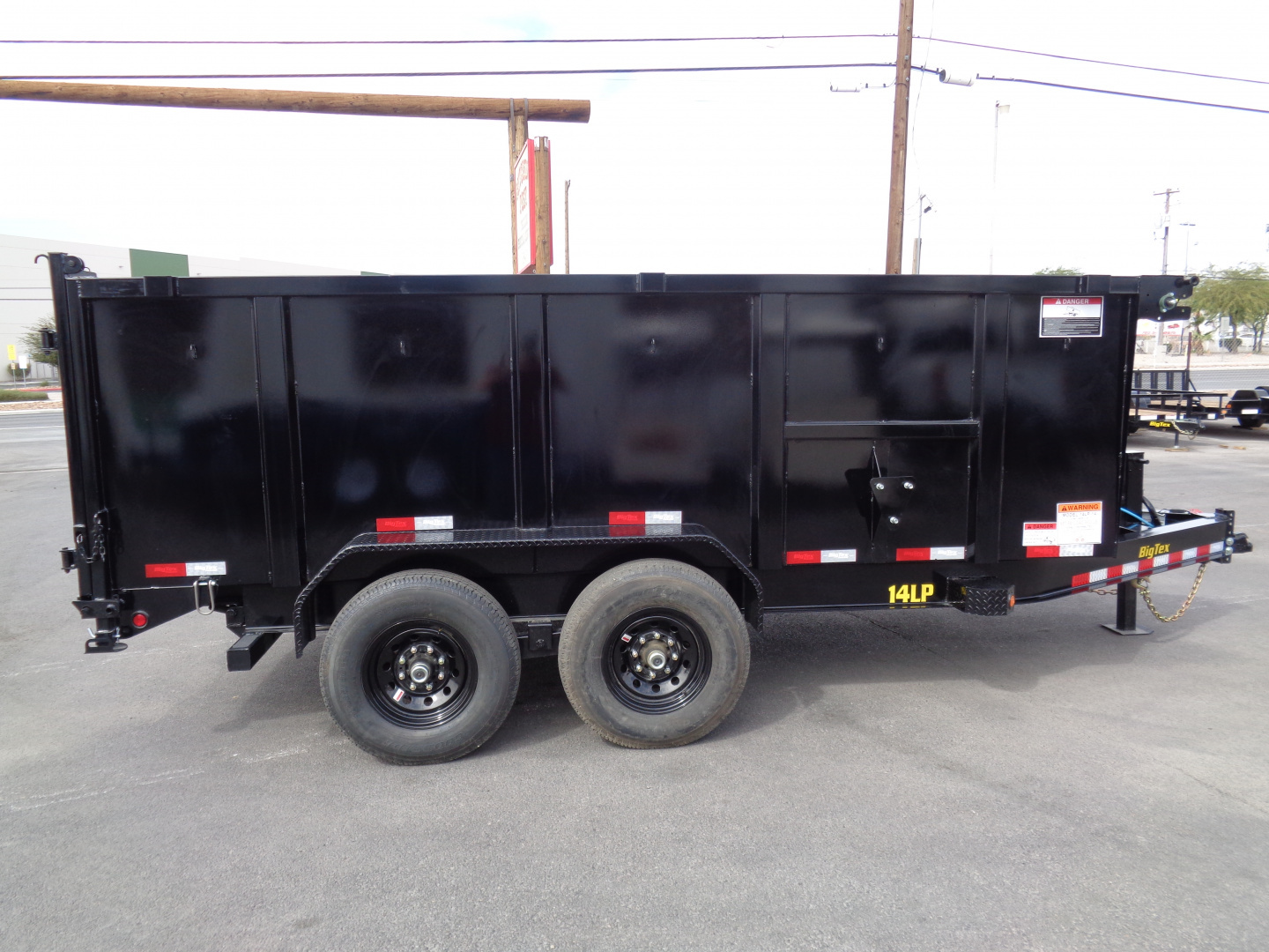 New 2026 Big Tex Trailers * 14LP-14 P4 * 14Ft 4Ft-Side Heavy Duty Ultra Low Profile 14k Dump Trailer