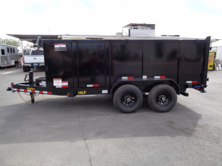 New 2026 Big Tex Trailers * 14LP-14 P4 * 14Ft 4Ft-Side Heavy Duty Ultra Low Profile 14k Dump Trailer