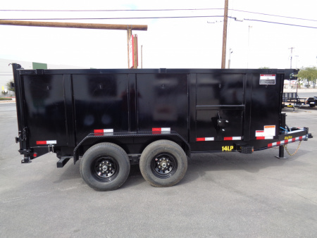 New 2026 Big Tex Trailers * 14LP-14 P4 * 14Ft 4Ft-Side Heavy Duty Ultra Low Profile 14k Dump Trailer