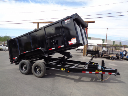 New 2026 Big Tex Trailers * 14LP-14 P4 * 14Ft 4Ft-Side Heavy Duty Ultra Low Profile 14k Dump Trailer