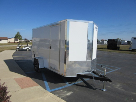 New 2026 Impact Trailers 6 x 12 Quake FI-TV7212 Cargo / Enclosed Trailer 3K / 6-Inch Additional Height