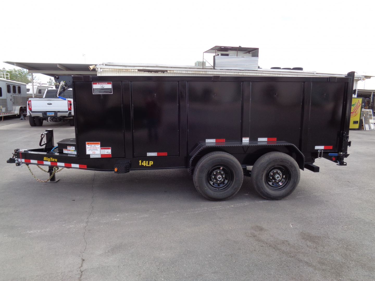 New 2026 Big Tex Trailers * 14LP-14 P4 * 14Ft 4Ft-Side Heavy Duty Ultra Low Profile 14k Dump Trailer