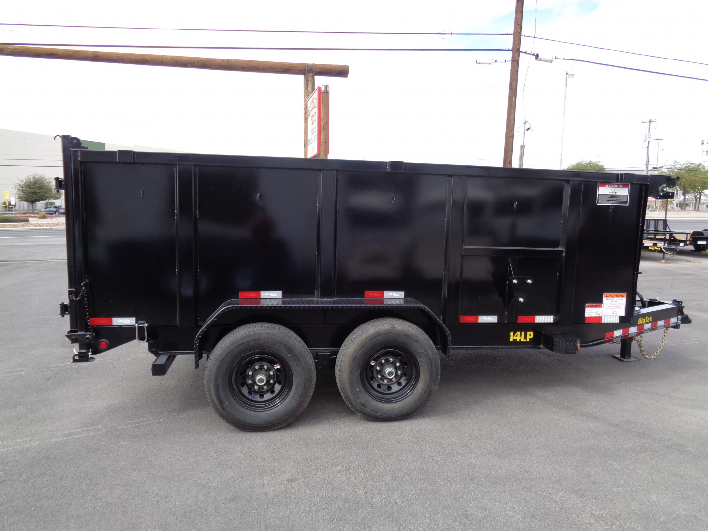 New 2026 Big Tex Trailers * 14LP-14 P4 * 14Ft 4Ft-Side Heavy Duty Ultra Low Profile 14k Dump Trailer