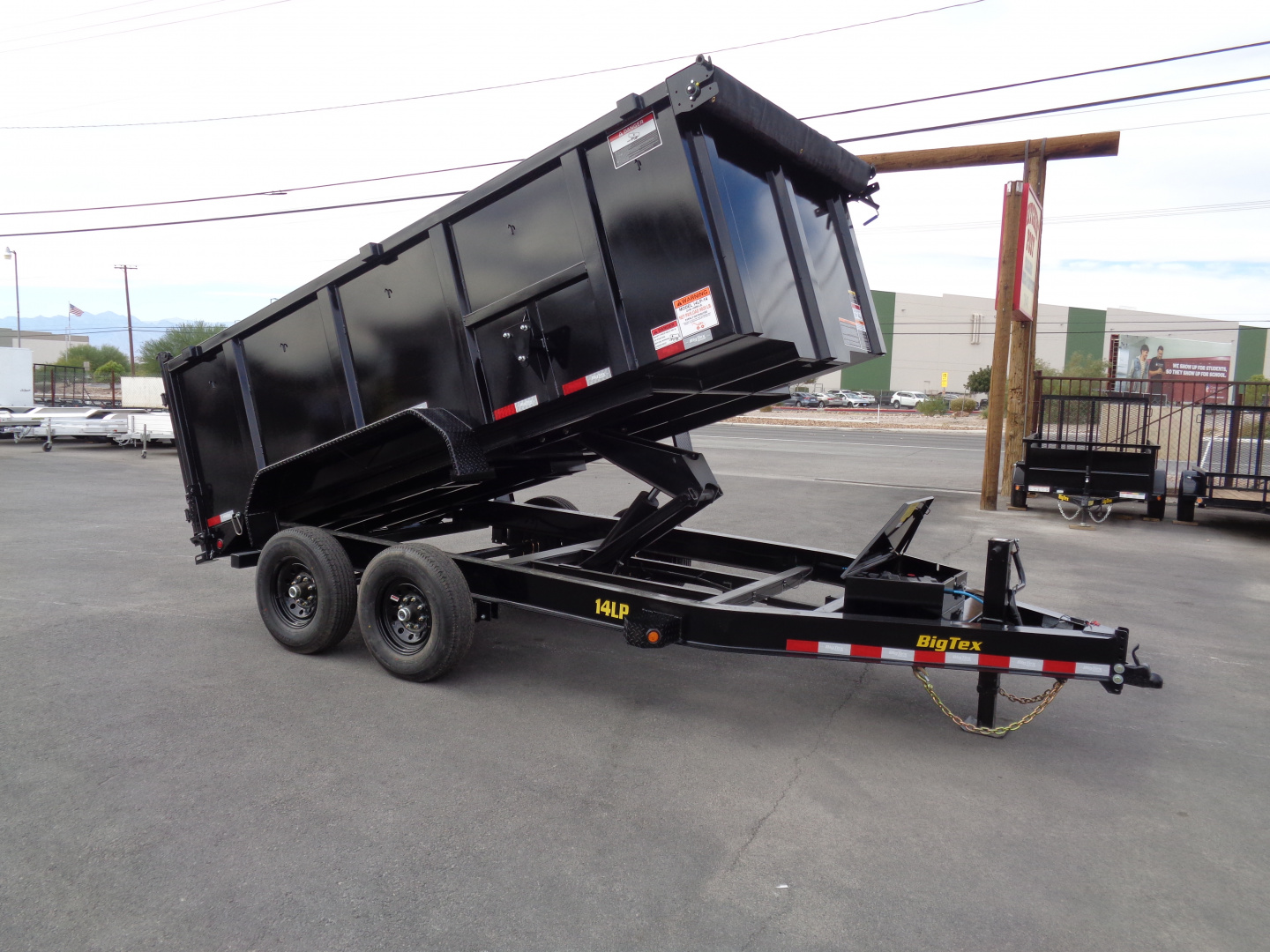 New 2026 Big Tex Trailers * 14LP-14 P4 * 14Ft 4Ft-Side Heavy Duty Ultra Low Profile 14k Dump Trailer
