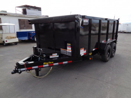 New 2026 Big Tex Trailers * 14LP-14 P4 * 14Ft 4Ft-Side Heavy Duty Ultra Low Profile 14k Dump Trailer